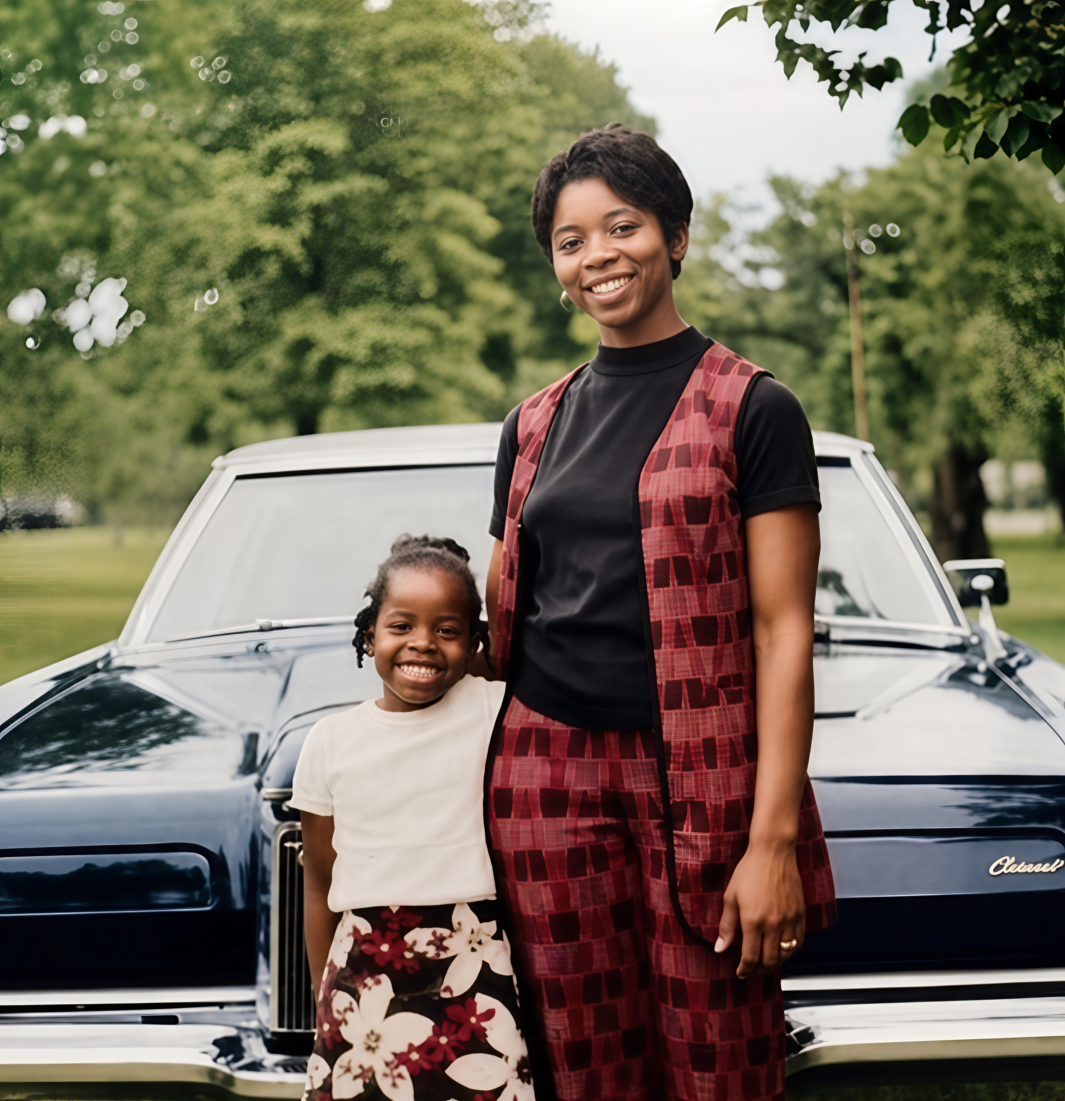 Tia and her mother Susie Dandy